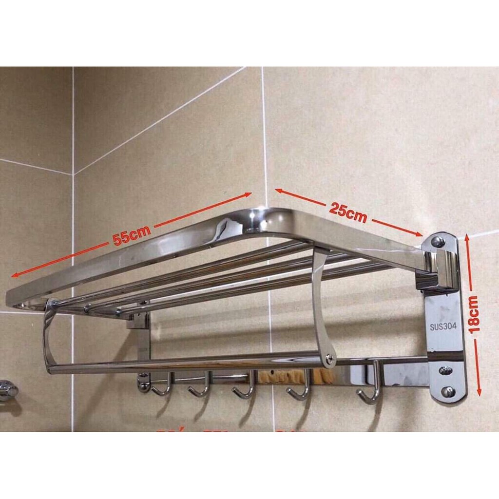 móc áo đa năng, Máng khăn xếp thẳng đứng, đa năng inox 304 Bóng | BigBuy360 - bigbuy360.vn