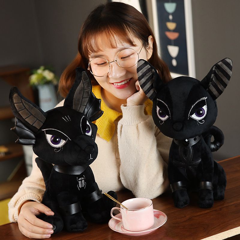 Killstar Plush Black Dark Evil Doll 35CM Cartoon Cute Unicorn Lion Rabbit Elephant Stuffed Doll Toys For Kids Gifts