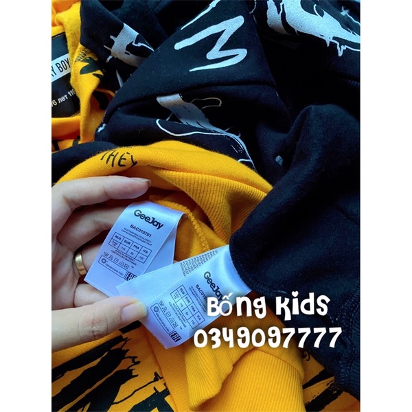 Áo Nỉ Hoodie Bé Trai In Chữ Grafflti GJ