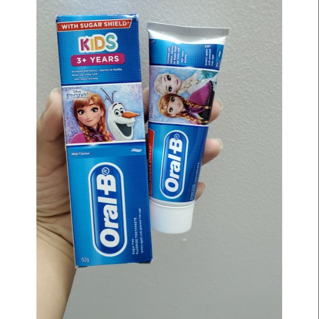 Kem Đánh Răng Cho Bé từ 3 tuổi Oral-B Kids 3+ 92g