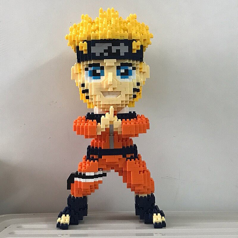 Mô hình Naruto Hatake Kakashi  l Đồ chơi mô hình Naru to l Lego 3D