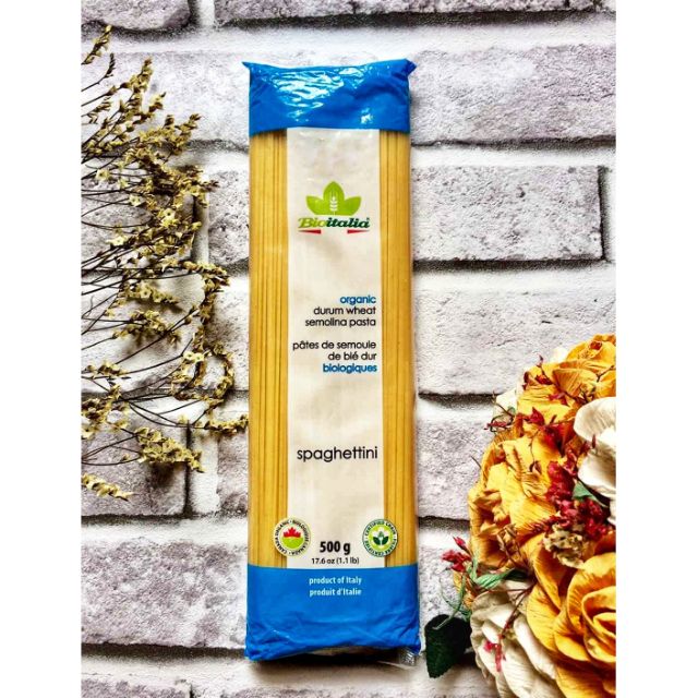 Mì spaghetti hữu cơ Bioitalia 500g