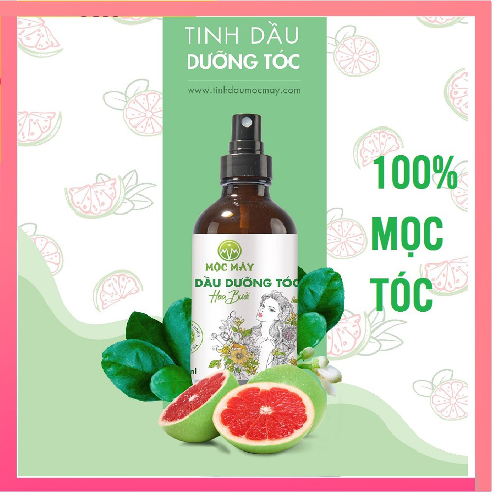 Tinh dầu bưởi kích thích mọc tóc Mộc Mây