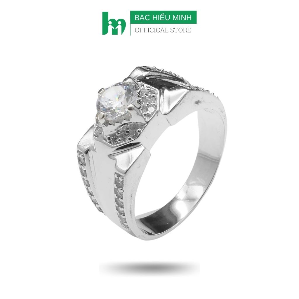 Nhẫn Nam Bạc Hiểu Minh NA513 bạc ta bảo hành vĩnh viễn