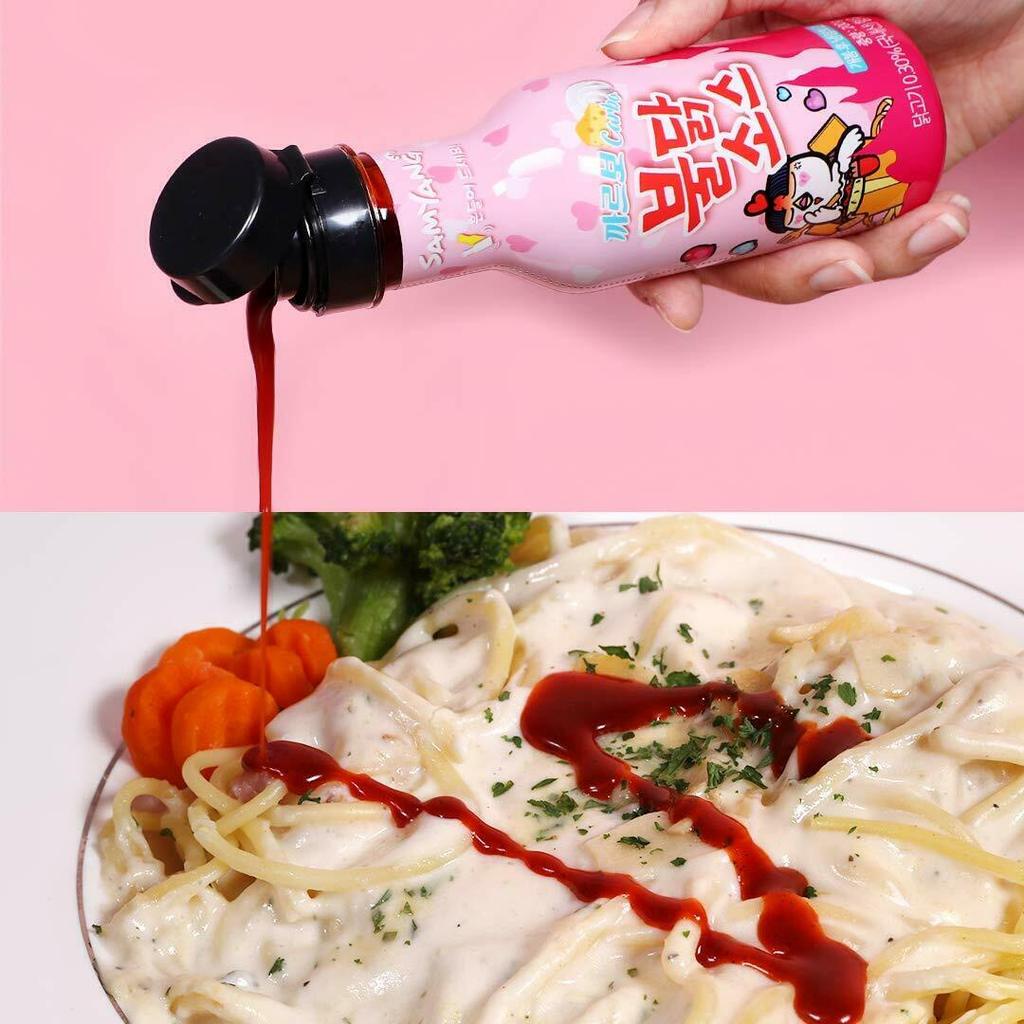 Nước Sốt Carbonara , nước xốt gà cay Samyang