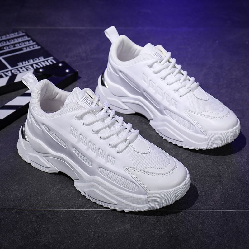 Giày thể thao Sneaker nam G64 màu trắng cao cấp hàng hiệu đế cao đẹp thời trang phong cách Hàn Quốc giá rẻ