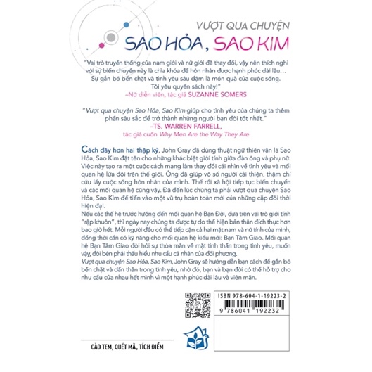 Sách - Vượt Qua Chuyện Sao Hỏa, Sao Kim