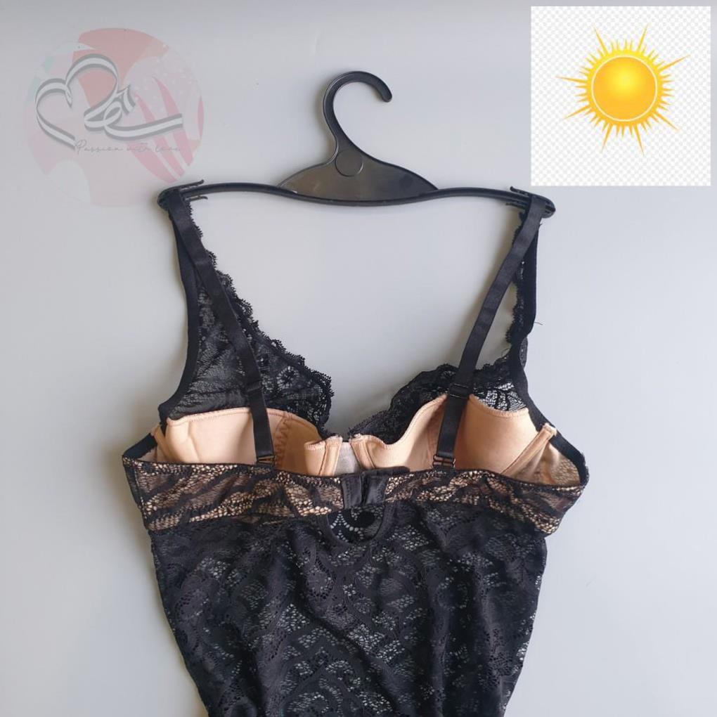 🕵️🕵️ Đầm ngủ cup đẩy nâng ngực voan BodyFlirt quyến rũ xuất khẩu Anh 🕵️