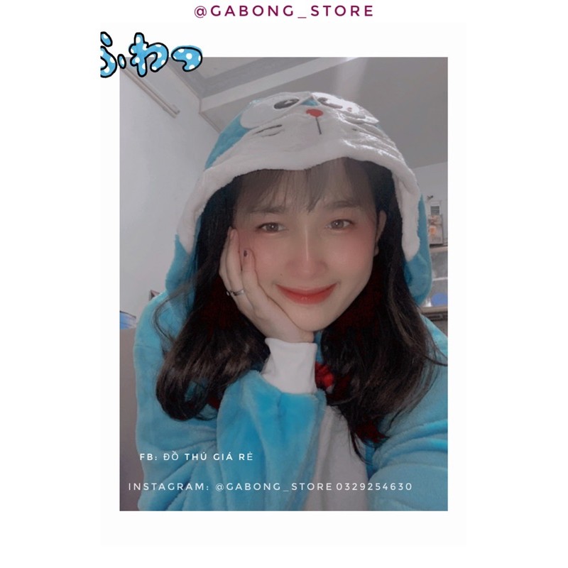 bộ đồ thú doraemon siêu đáng yêu | BigBuy360 - bigbuy360.vn