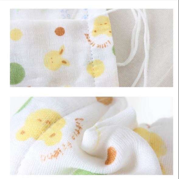 Khẩu trang cho bé sơ sinh vải xô từ 0 đến 2 tuổi ChickBabyShop