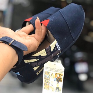Giày toms Cờ Anh 2020,ENGLAND FLAG(Đế cao su đúc)