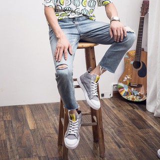 [ORDER] Giày lười sneaker nam cổ cao