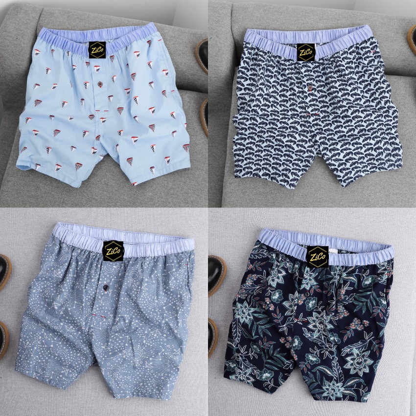 (Sale xả kho) Quần đùi ngủ nam mặc nhà - màu ngẫu nhiên | BigBuy360 - bigbuy360.vn