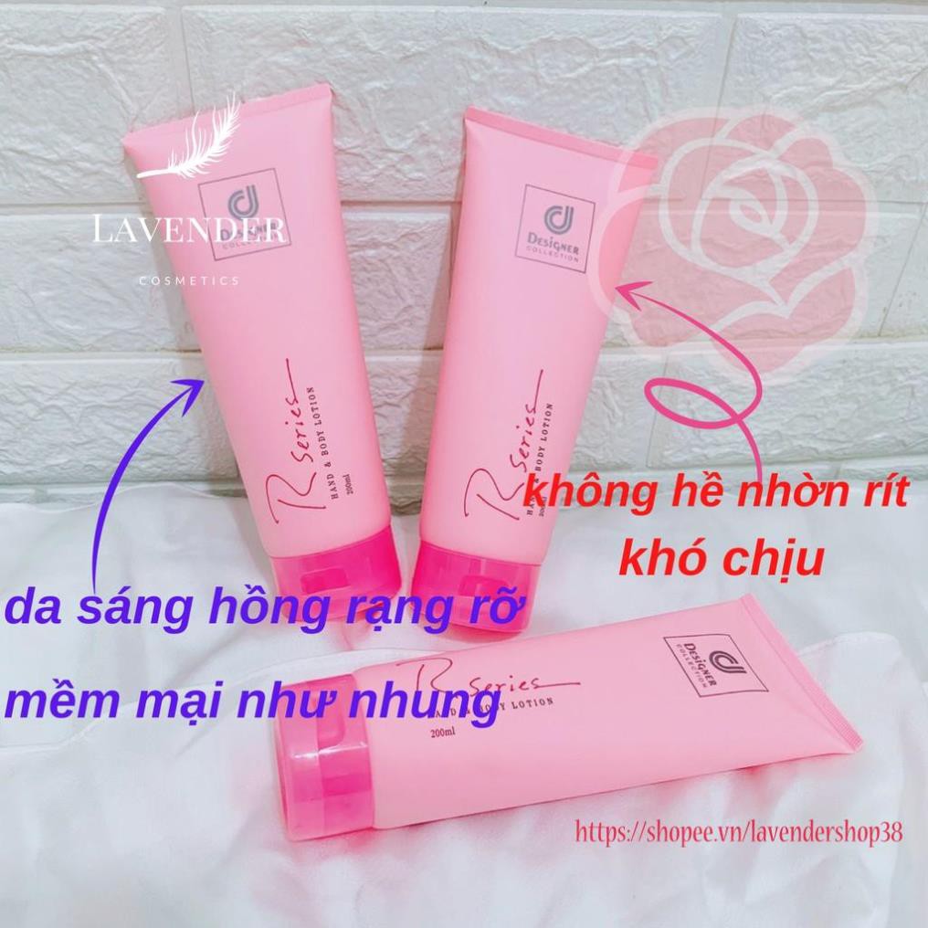 Dưỡng thể hương nước hoa Designer Collection R-Series Hand and Body lotion 200ml