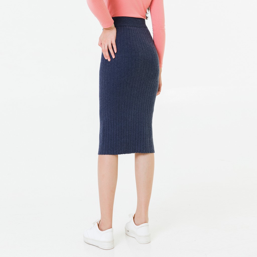 Chân váy midi nẹp giả VIENTRAN V62I20T002 (Nhiều màu) | BigBuy360 - bigbuy360.vn