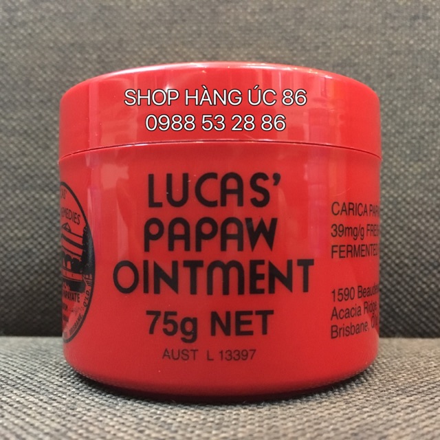 Kem đa năng Lucas, Papaw Ointment 75g