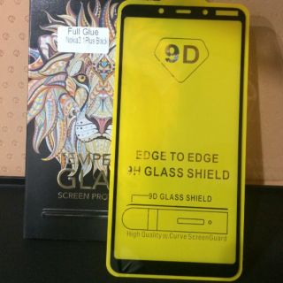 Kính cường lực 9D nokia 3.1 plus full màn,keo toàn màn hình kèm phụ kiện dán tại nhà.