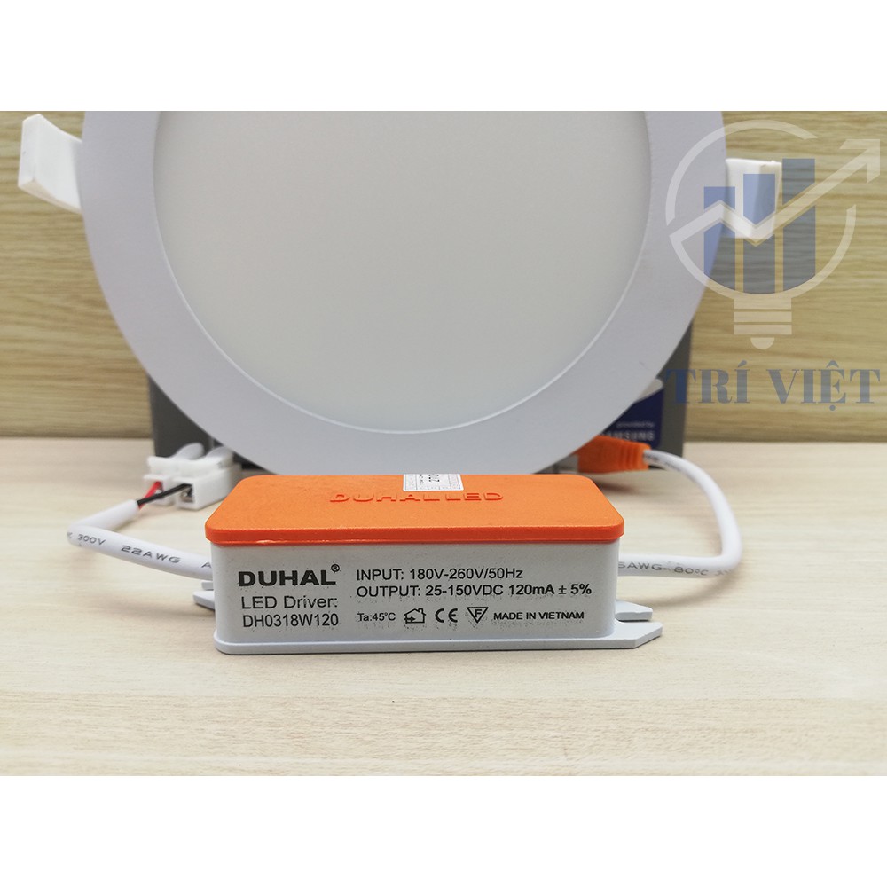 ĐÈN LED ÂM TRẦN LED DUHAL 12W - Tròn - Trắng