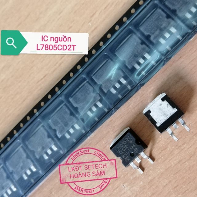 IC nguồn 7805 chân dán TO263 L7805CD2T