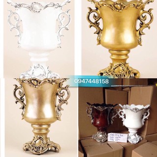 Bình hoa composite dáng cúp S4 cao 33cm