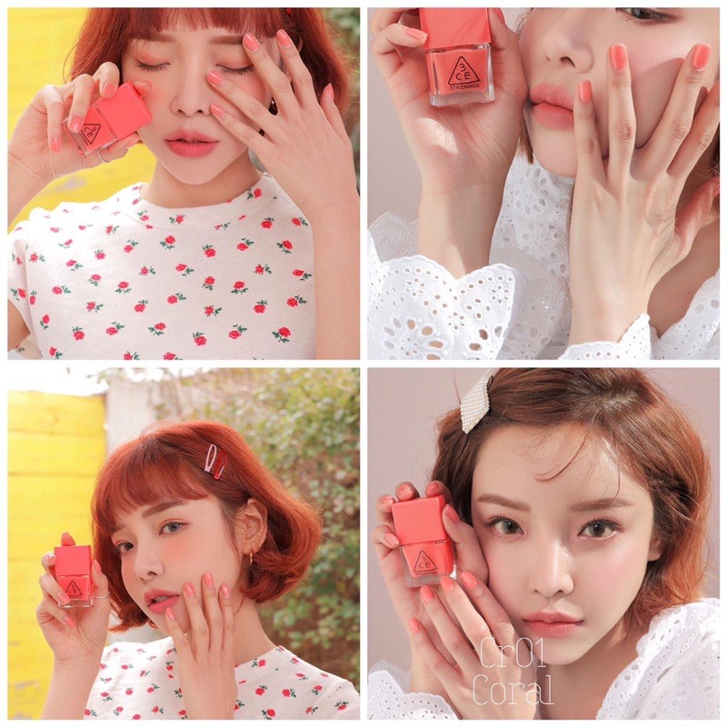 SET SƠN MÓNG TAY 3CE MOOD FOR BLOSSOM NAIL LACQUER SET