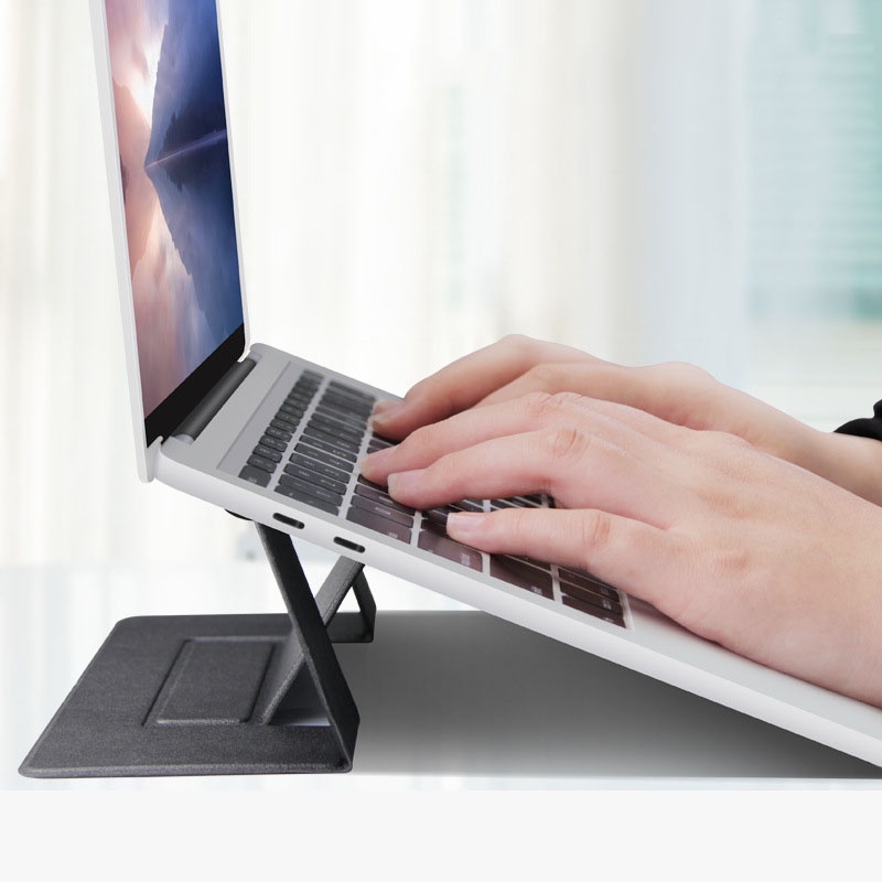 Giá Đỡ Máy Tính Bảng Bằng Da Có Thể Gấp Gọn Tiện Dụng Màu Sắc