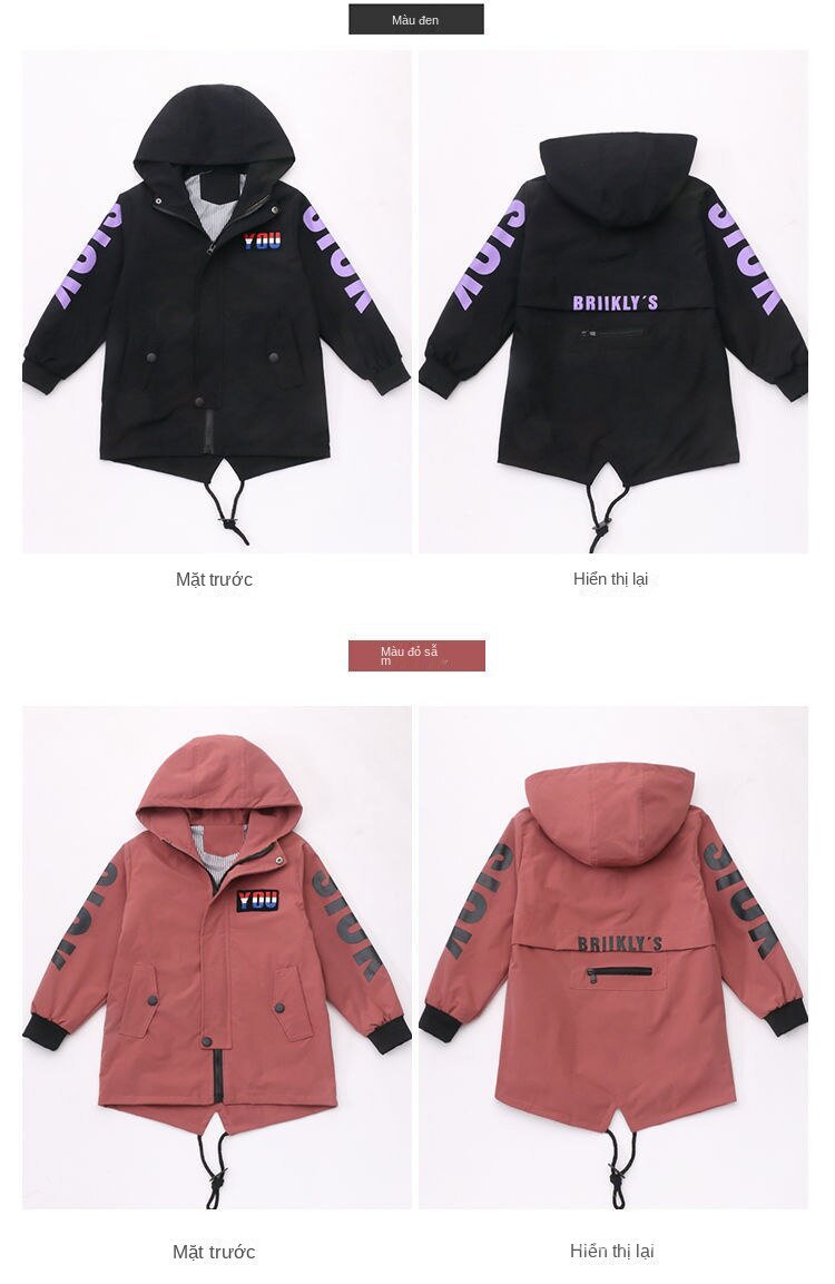 Winter Girls Plus Velvet Kids Kids Coat Korean Children Thick Autumn And Winter Long Coat