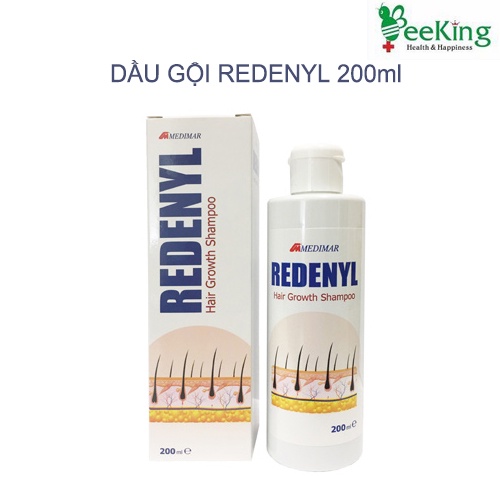 REDENYL - Dầu gội cho người bị rụng tóc, tăng tiết bã nhờn, vảy nến, nấm ngứa