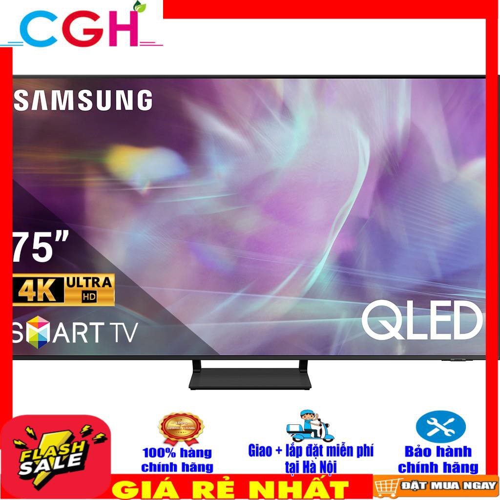 Smart tivi QLED Samsung 4K 75 inch QA75Q60AAKXXV New 2021 | BigBuy360 - bigbuy360.vn