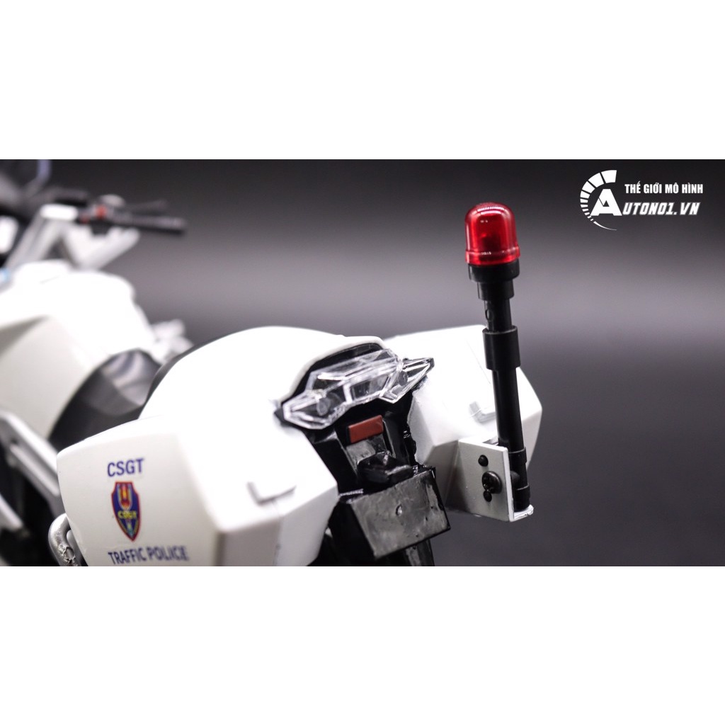 MÔ HÌNH XE YAMAHA FJR 1300 ĐỘ CSGT 1:12 AUTONO1 D011