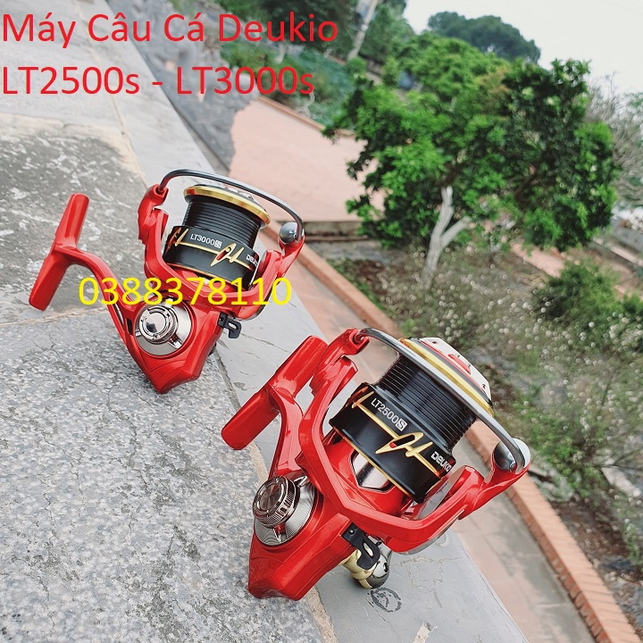 Máy Câu Cá Deukio LT2500s - LT3000s, Hàng Chính Hãng