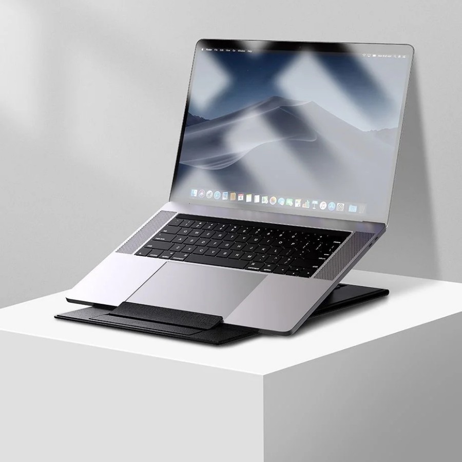 Đế giữ Macbook/Laptop xếp gọn đa dụng Baseus Ultra High Folding Laptop Stand - LV905-BK