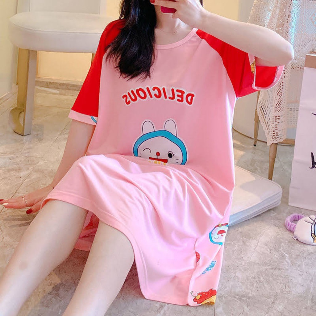 Đầm Ngủ Dưới 100kg Hoạt Hình Dễ Thương Xinh Xắn Đáng Yêu A02 | BigBuy360 - bigbuy360.vn