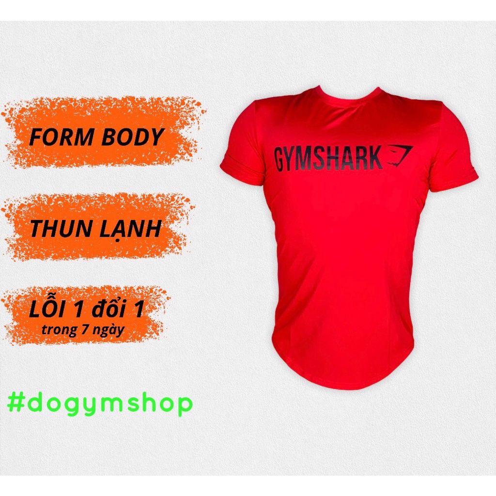 Áo phông nam thể thao DO GYM SHOP form ôm body, thun lạnh co giãn 4 chiều thoáng mát