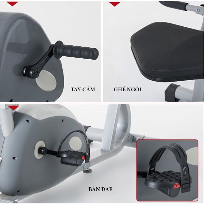 Xe đạp tập thể dục Dual E-Bike 2 Động Cơ Điện Tập Tay Chân Cho Người Tai Biến Và Bị Liệt