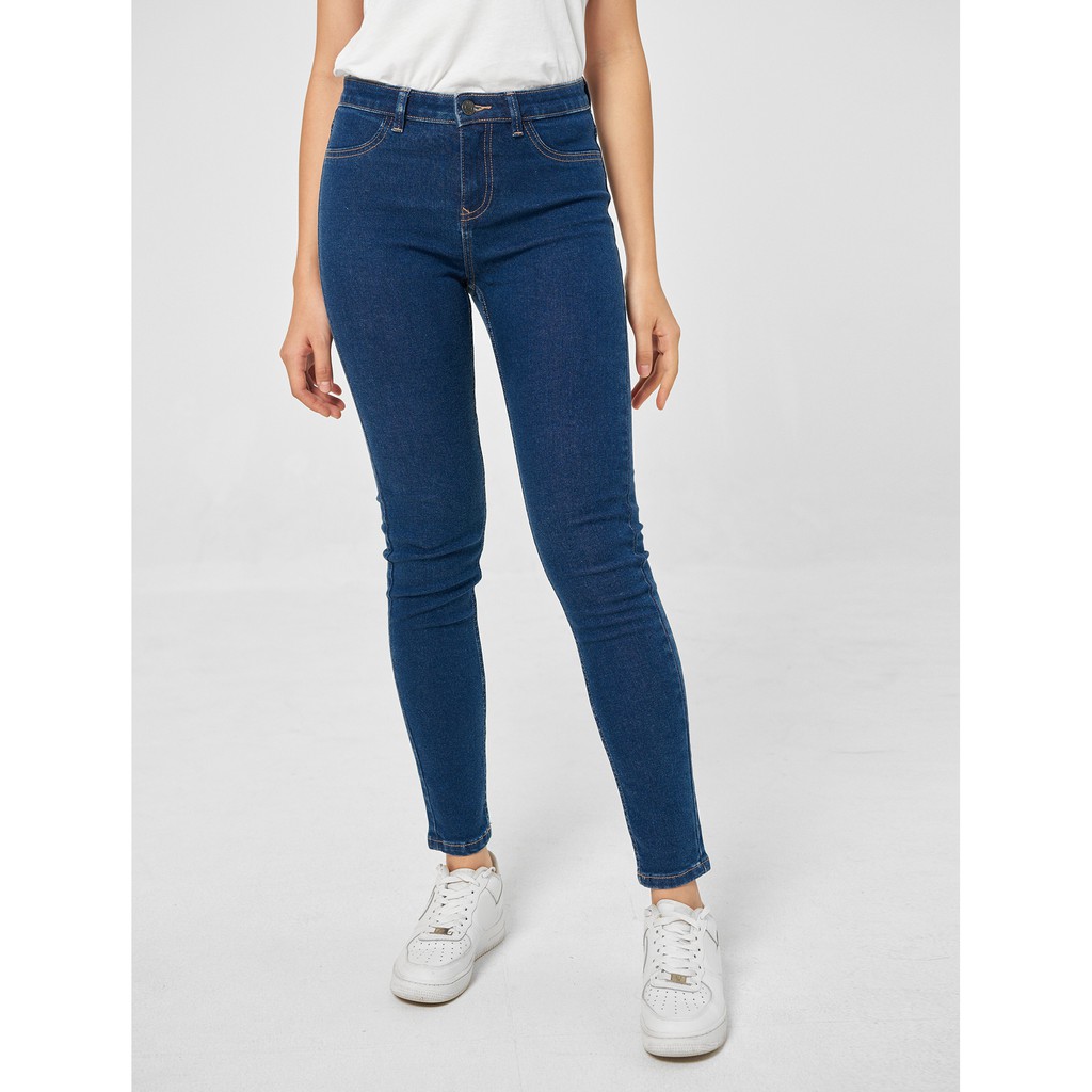 Quần jeans nữ dài, dáng regular CANIFA 6BJ20S003