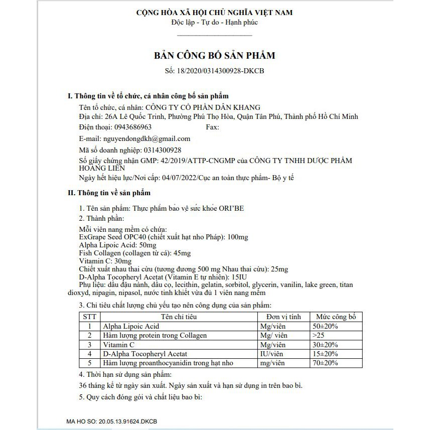 Viên uống đẹp da Oribe - Giảm mờ nám, sạm da, làm sáng da, chống lão hóa, bảo vệ da khỏi tia uv | BigBuy360 - bigbuy360.vn