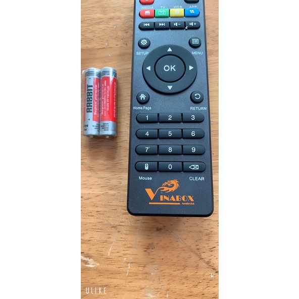 Điều khiển Remote Vinabox X2 x6 có chức năng học lệnh