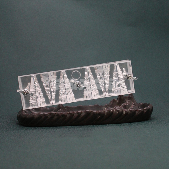 Dụng cụ đốt trầm hương hình nón bằng acrylic