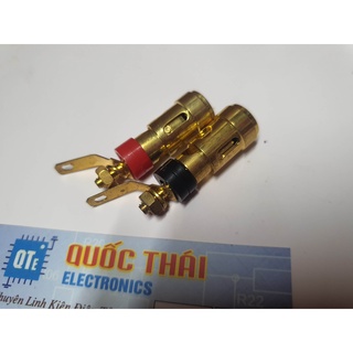 Cọc loa nhấn xi mạ lớn (1 cặp)