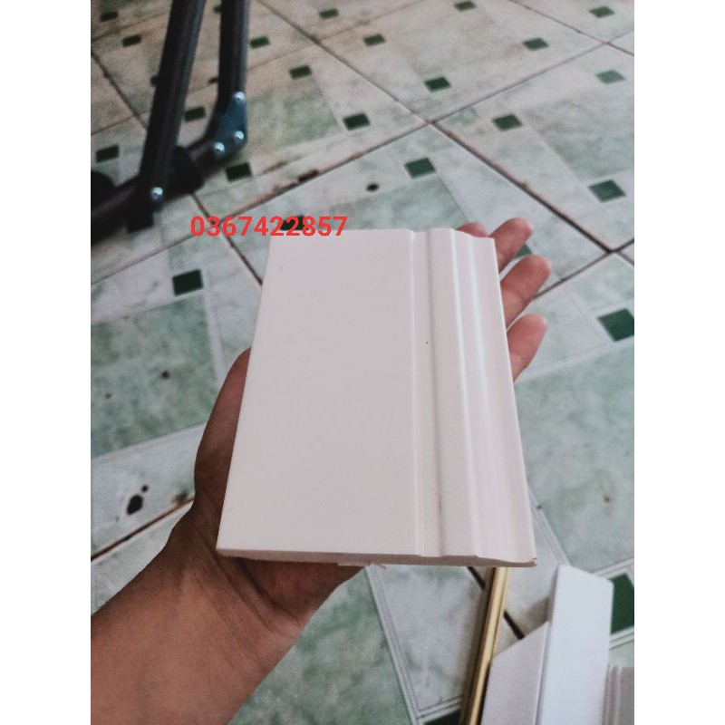 phào chỉ nhựa PS  len chân tường 12p