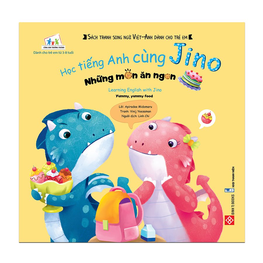 SÁCH - Học tiếng anh cùng Jino (giao ngẫu nhiên)