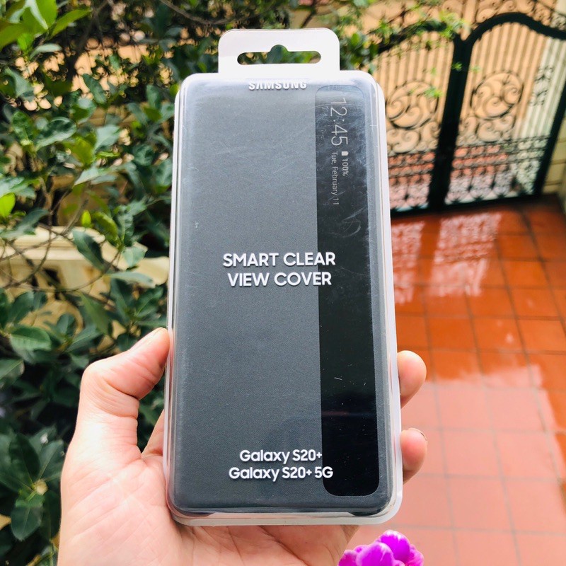 Bao da Clear View samsung Galaxy S10/S10+/S20+/S20 Ultra