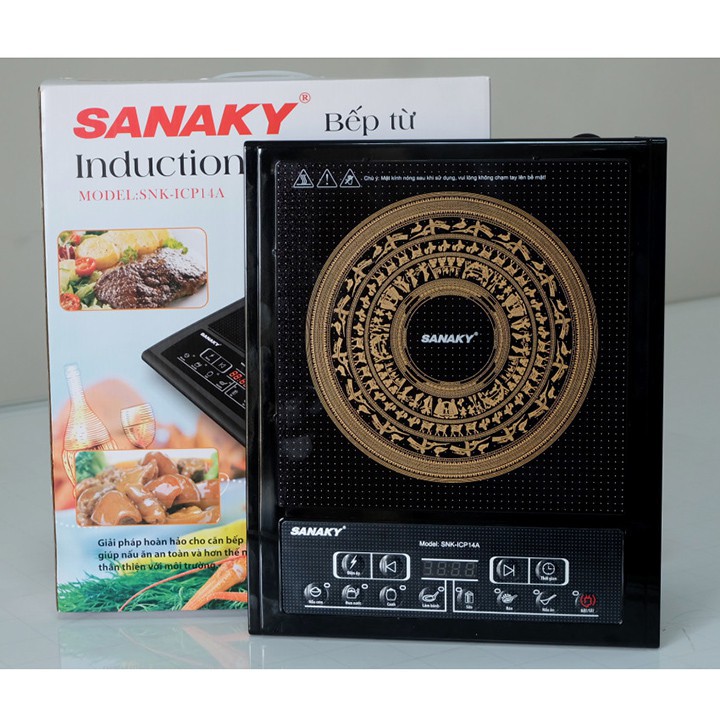 Bếp Từ đơn Sanaky SNK-ICP14A 1300W - Hàng Chính Hãng
