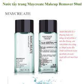(Có Bán Sỉ) Nước Tẩy Trang Maycreate 50ml