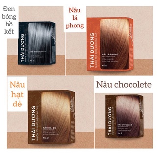 Nhuộm tóc dược liệu thái dương màu