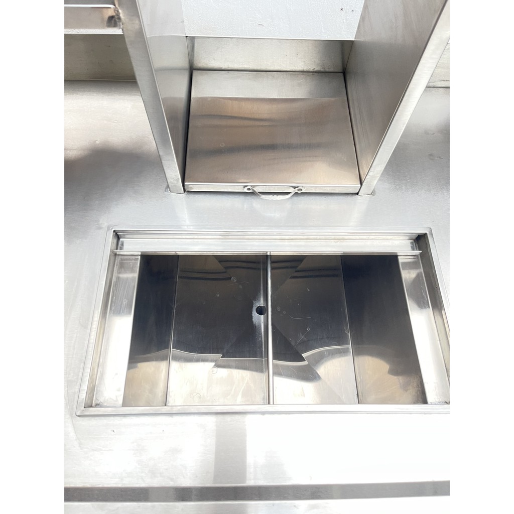 Quầy inox pha chế cho các quán 1m6 hàng cao cấp!