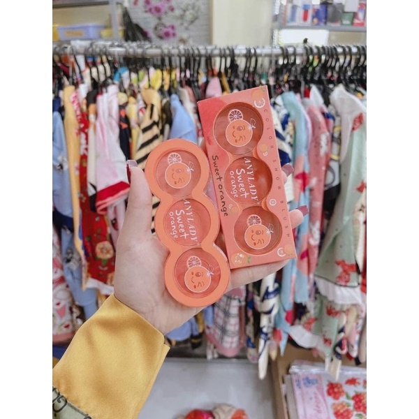 Má hồng 3 ô ANYLADY SWEET ORANGE 🍊 | BigBuy360 - bigbuy360.vn