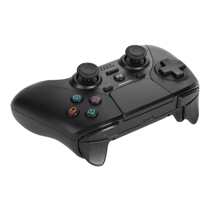 ✨10H Sử Dụng✨Tay Cầm P4 Bluetooth Tương Thích Chơi Game Bàn Di Chuột Cho PlayStation 4 PS4 Slim Pro Điện Thoại PC Laptop