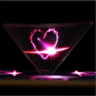 Chân đế 3D Holographic hiển thị hình ảnh cho Điện thoại 3.5-6.5 "